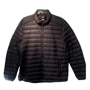Champion Mens Gray Lightweight Puffer Jacket